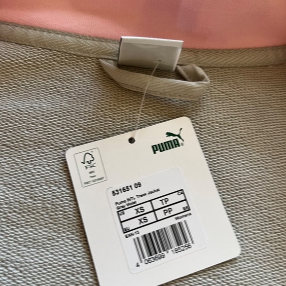 Puma International Vintage Pastel Track Jacket XS🌴💕80s 90s vintage vaporwave - Picture 17 of 17